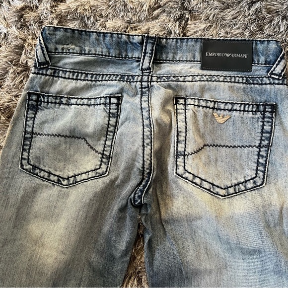 Emporio Armani Brad Easy Fit Men’s Jeans Sz 33 - Picture 7 of 9